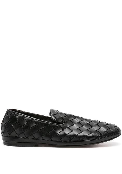 Black interwoven loafers - HENDERSON BARACCO men